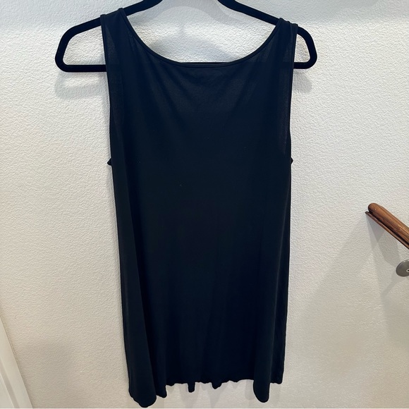 Eileen fisher 100% silk asymmetrical dress - Picture 4 of 6